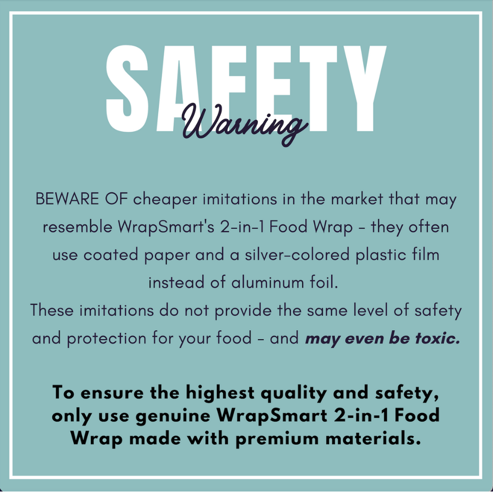 Wrapsmart 2-in-1 Butterfoil Sheets - Pack of 50